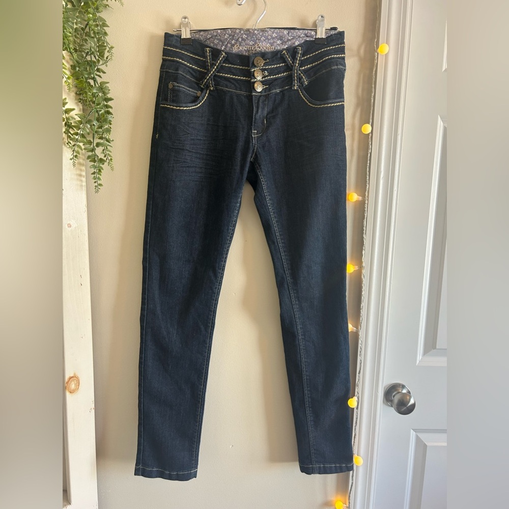 Boom Boom Jeans Dark Blue Straight Leg